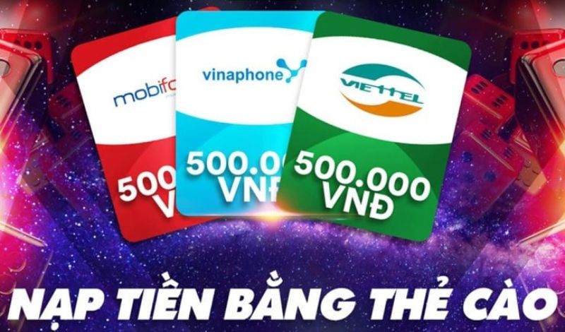 Hướng dẫn các bước Nạp tiền Bongvip368